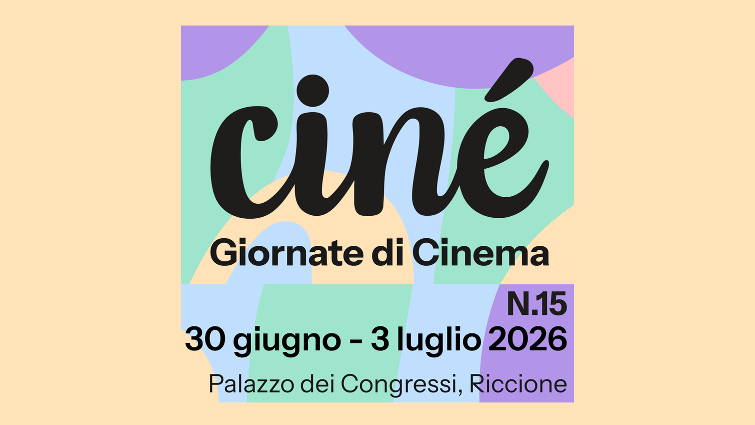Ciné - Giornate di Cinema: le date della 15ª edizione