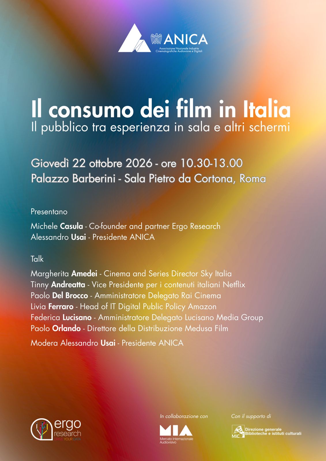 programma anica mia 22102026